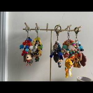 Beautiful  handmade keychain for your bag or purse